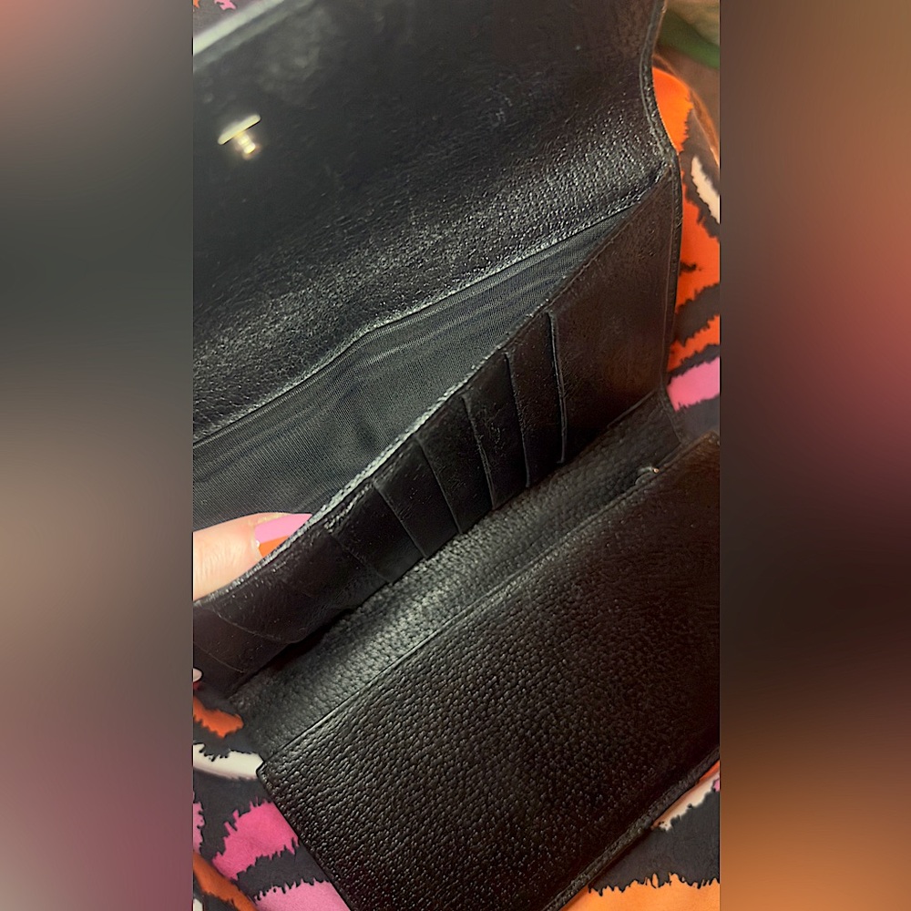 GUCCI Long Large Leather Wallet Black - Picture 12 of 16